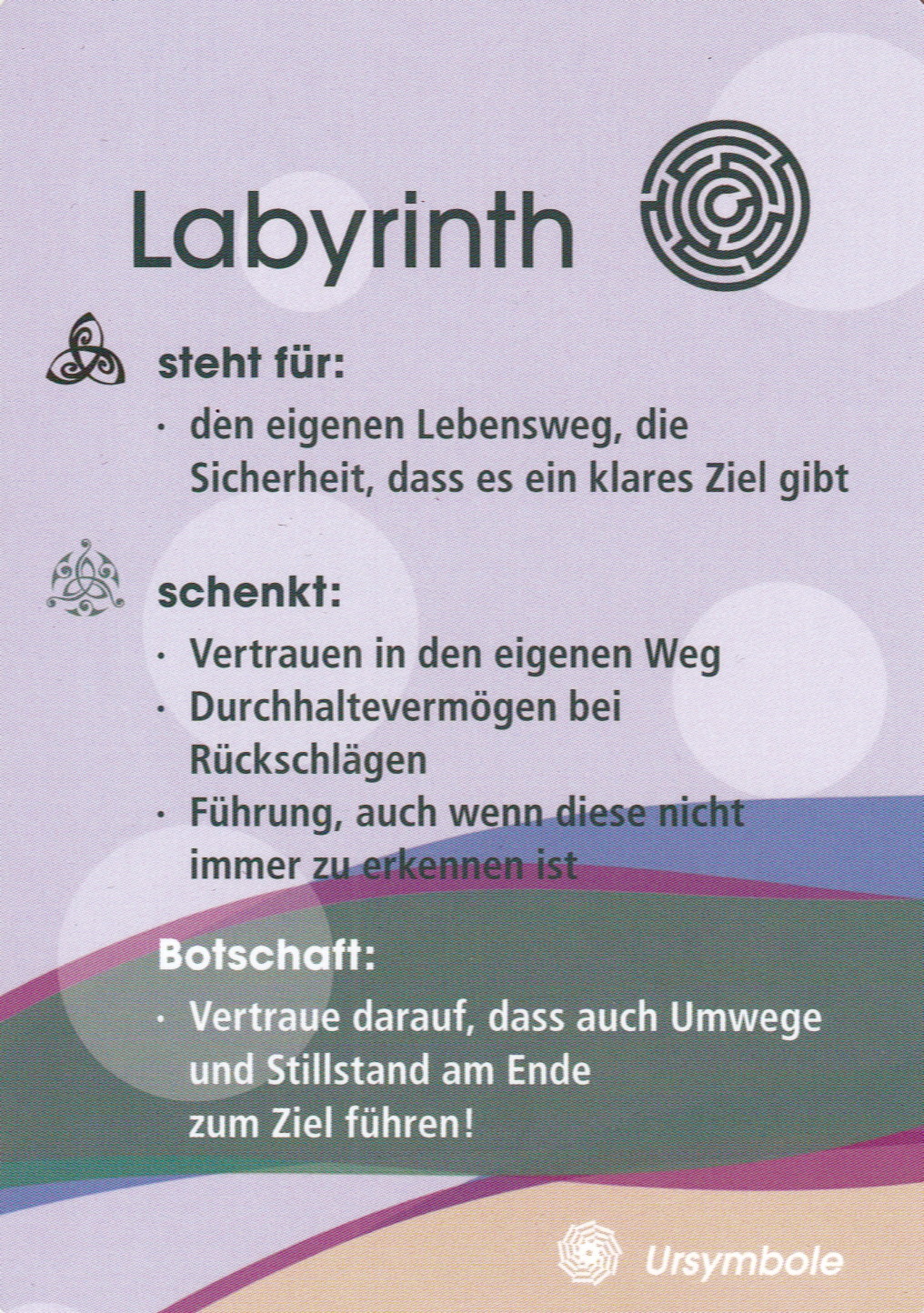 Garten der SeeleLabyrinth Anna E. Röcker M.A.